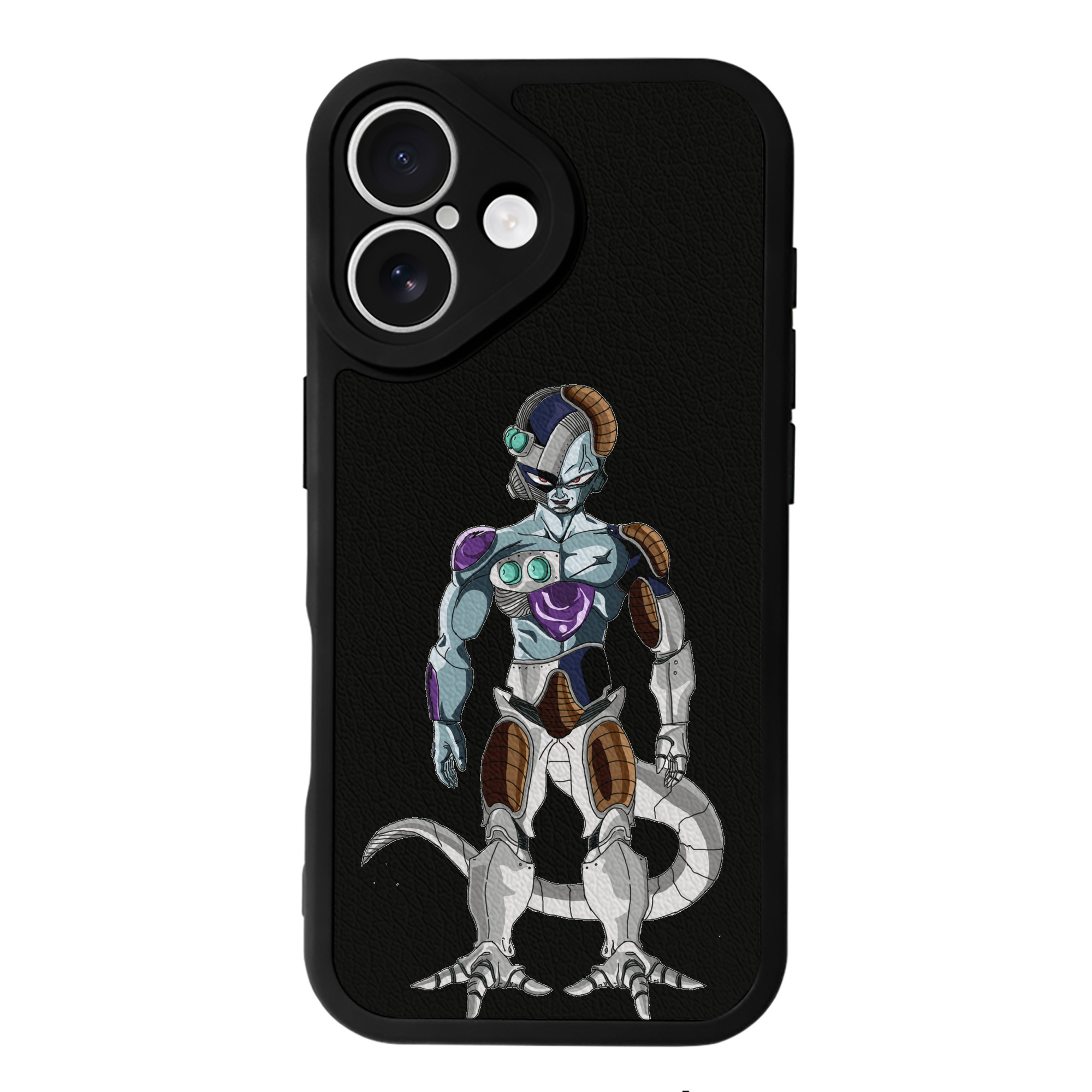 （画像用） ドラゴンボール クウラ DRAGON BALL Cooler Coora 【iPhone 16シリーズ対応】シリコンスマホケース（レザー調） 材質：シリコン